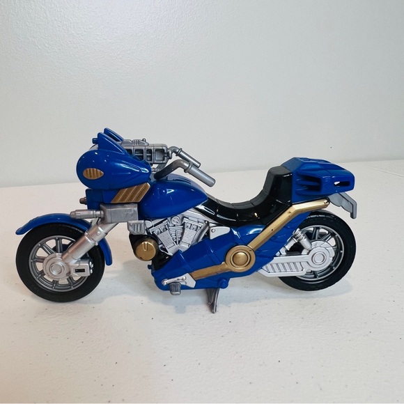 Vintage Power Rangers Lost Galaxy Blue Ranger Astro Cycle Bandai 1998 - Picture 1 of 10
